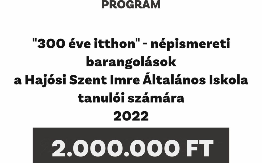 „300 ÉVE ITTHON”